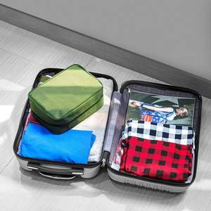 Neceser Colgante Organizador de Artículos de Higiene con Gancho, Accesorios de Viaje, Bolsa de Maquillaje y Cosméticos para Hombre y Mujer - Product Image 3