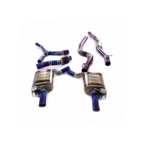 Système d'échappement sport MPER Performance Catback pour <span class=keywords><strong>Mercedes</strong></span> E300 <span class=keywords><strong>E200</strong></span> W213 2.0T, titane léger, son agressif, fixation par boulons. - Product Image 2
