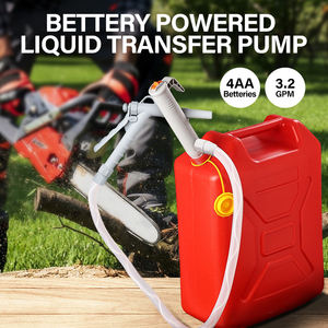 3.2GPM Manual nozzle Fuel Transfer Pump - <b>Battery</b> Powered, Durable & Effortless to Use - Product Image 2