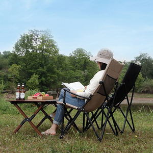 Chaise pliante légère en alliage d'aluminium, personnalisable, portable, pour extérieur, gym, plage, camping, repas, randonnée, populaire et abordable - Product Image 5