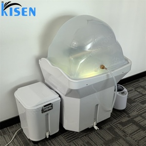 อ่างสระผมเคลื่อนที่พร้อมเก้าอี้นวดสปาผมแบบญี่ปุ่น ยี่ห้อ KISEN พร้อมถังเก็บน้ำ - Product Image 6