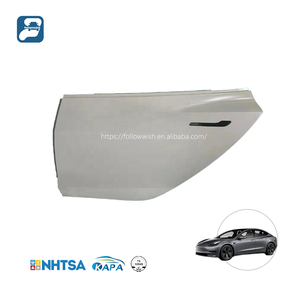 Modifications de pièces de voiture personnalisées Modèle 3 Porte arrière en fibre de carbone pour <span class=keywords><strong>Tesla</strong></span> Modèle 3 - Product Image 1