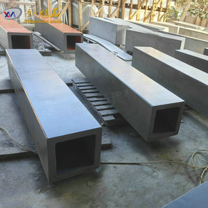 Nuevos Materiales de Construcción de Piedra, Banco Cuadrado de Piedra Simulada XMS006, Hormigón de Alto Rendimiento para Uso Municipal y Paisajístico - Product Image 3