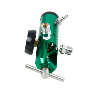 Régulateur d'oxygène médical en alliage d'aluminium à <span class=keywords><strong>double</strong></span> <span class=keywords><strong>sortie</strong></span> CGA870, très demandé, pour la réduction de la pression du cylindre - Product Image 5