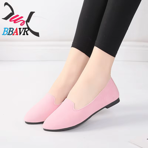 Chaussures plates pour femmes en vente flash, moins chères, couleur bonbon, chaussures plates décontractées, chaussures pour femmes - Product Image 2