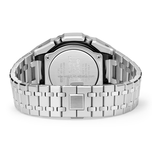 Luxe Chêne Ga2100 Bracelet Deux Tons Métal Lunette Pièces Montre Mod Kit Boîtier En Acier Inoxydable <span class=keywords><strong>G</strong></span> Ga2110 Choc - Product Image 5