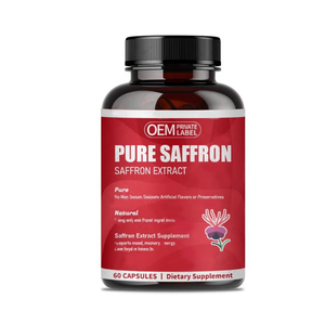 OEM-добавка с шафраном, чистый экстракт шафрана, капсулы с шафраном, капсулы с шафраном для мужчин и женщин - поддержка энергии - Product Image 1