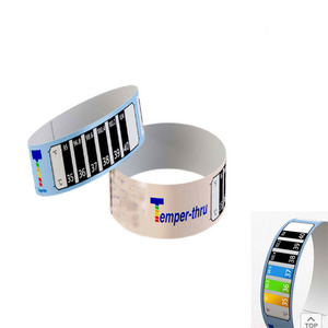 สายรัดข้อมือพร้อมเทอร์โมมิเตอร์แบบแถบ LCD หายากจากโรงงานชูไห่ - Product Image 1