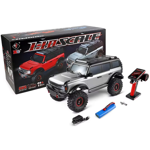 XK WLTOYS 104010 Big Bronco Electric 4WD RC Rock Crawler 1:10 4X4 RTR todoterreno <span class=keywords><strong>todo</strong></span> <span class=keywords><strong>terreno</strong></span> 2,4G <span class=keywords><strong>Radio</strong></span> <span class=keywords><strong>Control</strong></span> coche juguete Hobby - Product Image 4