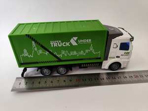 รถบรรทุก<span class=keywords><strong>โมเดล</strong></span>อัลลอยสำหรับเด็กแบบหล่อจากเหล็ก1: 50สเกลสำหรับใช้ในรถยนต์สุขาภิบาล - Product Image 3