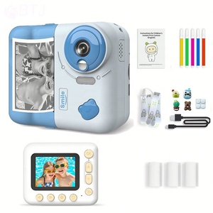 Cámara Digital Instantánea para Niños con Pantalla de 2.4 Pulgadas, Mini Cámara de Impresión Instantánea, Zoom Digital 10x, Función MP3, Cámara de Fotos y Vídeo HD, Juguetes B1 - Product Image 1