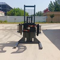 Chariot élévateur semi-électrique à livraison rapide, transpalette 1,5T personnalisable pour entrepôt et stockage et transport en détail