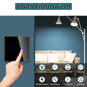 Bingoelec Smart <span class=keywords><strong>Home</strong></span> <span class=keywords><strong>Control</strong></span> remoto eléctrico 600W Interruptor táctil Alexa <span class=keywords><strong>Control</strong></span> de voz Inalámbrico Wifi Interruptor táctil - Product Image 2