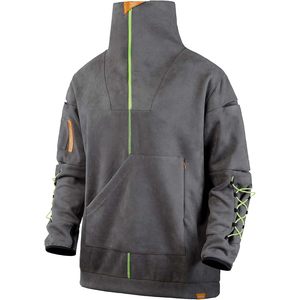 เสื้อสเวตเชิ้ตครึ่งซิป FOXA Techwear สำหรับผู้ชาย ผ้าฟลีซ ระบายอากาศได้ดี ดีไซน์กระเป๋า - Product Image 5