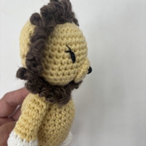 Juguete <span class=keywords><strong>de</strong></span> Peluche <span class=keywords><strong>de</strong></span> <span class=keywords><strong>Ganchillo</strong></span> <span class=keywords><strong>de</strong></span> Algodón Supersuave <span class=keywords><strong>de</strong></span> Primera Calidad, Muñeco <span class=keywords><strong>de</strong></span> Animal Tejido <span class=keywords><strong>a</strong></span> Mano, Juguete Creativo <span class=keywords><strong>de</strong></span> León <span class=keywords><strong>de</strong></span> Dibujos Animados - Product Image 5