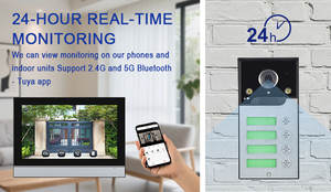 Videoportero con Pantalla Táctil IPS de 10 Pulgadas de Alta Calidad y al Mejor <span class=keywords><strong>Precio</strong></span>, 1080P con Aplicación Tuya, Resistente al Agua, Ideal para Apartamentos - Product Image 5