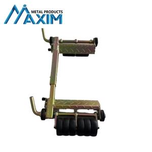 Nouveau chariot à roulettes, <span class=keywords><strong>remorque</strong></span> de sauvetage à 12 roues, service antidérapant en acier allié, capacité de 1T, chariot de transport de voiture, outil de réparation automobile, levier - Product Image 3