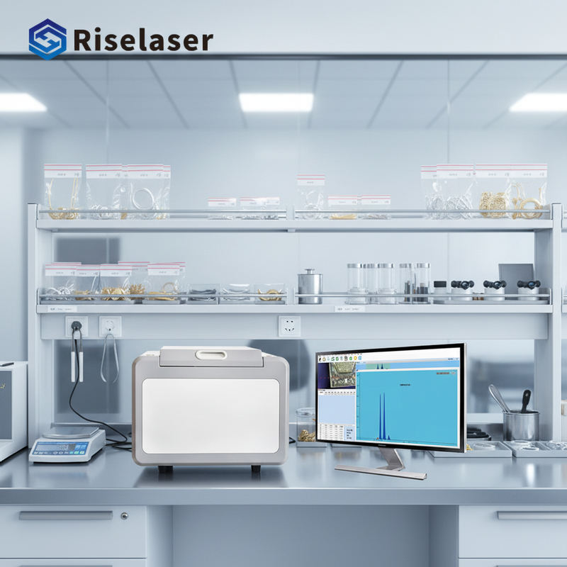 Gold Assay Machine Spectrum Analyzer Electronic
