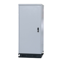 Armoire réseau murale extérieure IP55 IP65, boîtier télécom étanche, montage sur poteau, armoire d'équipement en acier 19 pouces, OEM