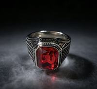 Cincin BMZ Stock sekarang 2026 Eternity New Stainless Vintage Unisex Cz Oil Plating dengan Ukuran 8/9/10/11/12