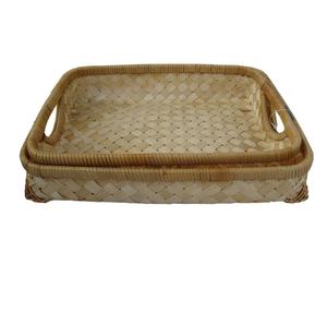 Paniers de rangement en bambou du Vietnam écologiques en gros - Couleur naturelle pour la décoration intérieure et l'utilisation alimentaire - Product Image 1