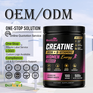 Creatina OEM con Hierro y Vitaminas B, Polvo Energético para Mujeres, Halal, ISO, HACCP, Bolsa de 500g, MOQ Bajo, Entrega Rápida, <span class=keywords><strong>Precio</strong></span> Competitivo - Product Image 1