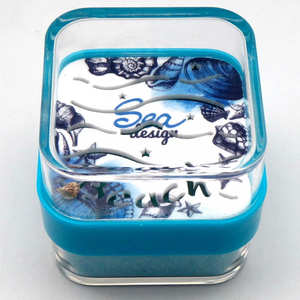 Nhỏ trang trí tinh thể cát paperweight Kim Tự Tháp & đám mây hình đánh bóng phim hoạt hình phong cách pha Lê Kim Cương lưu niệm hoặc quà tặng - Product Image 3