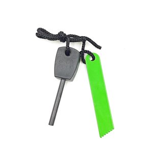 Mini PSK Varilla de Magnesio para Encendido en Exteriores, Pequeña Encendedor de Magnesio Impermeable, Herramienta Multifuncional de Encendido para Camping - Product Image 3