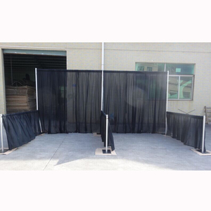 Telescopic modular pipe and drape backdrop decoration for trade <b>show</b> booth - Product Image 2