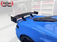 Aileron de coffre arrière en fibre de carbone de style A, compatible avec Chevrolet Corvette C8 Stingray Z51, pièces de carrosserie OEM en gros