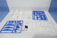 Robot éducatif de programmation Lehoo Toys, jouet STEM, 6 en 1, MOC 4, kit de moteur solaire DIY, plastique bleu pour enfants