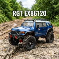 Véhicule tout-terrain télécommandé RGT EX86120 RC, échelle 1/10, 2.4G, 4 roues motrices, Monster Truck, voiture d'escalade tout-terrain, RTR