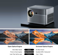 Projecteur LED HD professionnel Q8 Android 9, 1080P Full HD, compatible 4K, LCD, haut-parleurs intégrés, stéréo HIFI, home cinéma portable