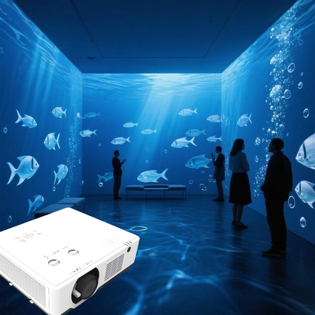 Colable 4K Video Mapping 3LCD Laser Projector 7000 Lumen 1920*1200p Immersive Lens Changeable Built-In Speakers 3-Year Warranty