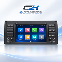 Pour BMW Série 5 E39/X5 E53/M5 1996-2003 Autoradio Carplay Android Auto avec TV et navigation GPS sur tableau de bord sans RDS stéréo