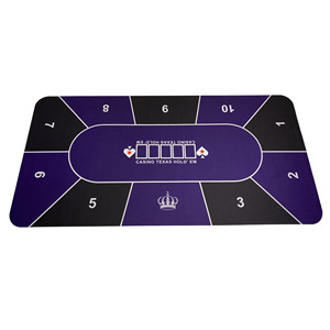 Alfombrilla de mesa de póquer con letras personalizadas, fieltro de 1877mm con base de goma antideslizante - Product Image 2