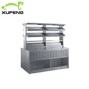 Gabinete Dispensador de Acero Inoxidable Médico Xufeng XF402 para Uso en Farmacias de Hospitales - Product Image 3