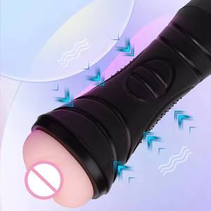 ElectricMale Masturbation Cup Airplane Cup Hombres vibrador masturbador eléctrico productos para adultos - Product Image 3