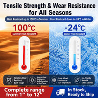 Tuyau d'irrigation à double rayures stabilisé aux UV avec logo OEM Kunan imprimé pour l'irrigation des fermes africaines et l'abreuvement du bétail
