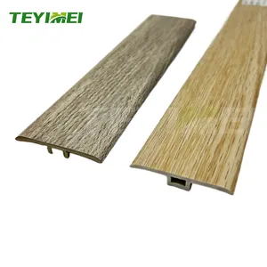 2024 New Design Bamboo Wood Flooring Accessories T-Molding Quarter round Skirting and Skirting Board End Profile