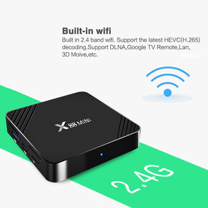 X88 Mini Android TV Box 64GB 4K UHD Amlogic Quad Core Dual WiFi BT Set-Top Box para el Hogar - Product Image 1