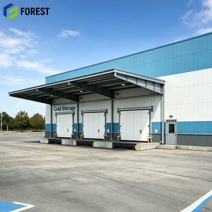 Refrigerated Warehouse Building Prefabricated Metal Airtight Design Seafood Distribution Professional Grade - Product Image 1
