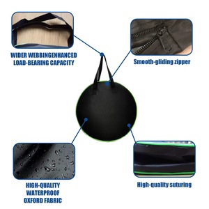 Pochette de rangement pour outils en PVC durable, écologique, avec logo personnalisé, directement de l'usine, accessoires de <span class=keywords><strong>voiture</strong></span>, rangement de câbles, housse imperméable pour extérieur - Product Image 5