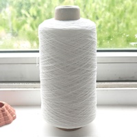 Fil élastique en chenille blanchie de 0,5 mm à haute élasticité, cordon et fil de couture pour vêtements et sacs