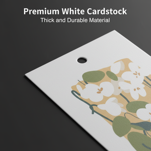 ป้ายเสื้อผ้าหรูหราจากกระดาษรีไซเคิล ป้ายแขวนแบบนูนลายตามสั่ง ป้ายแขวนเสื้อผ้าจากกระดาษแข็งชนิดพิเศษ และป้ายเสื้อผ้าแบรนด์เนม - Product Image 3