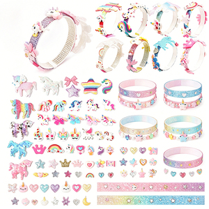 Kit DIY pour Bracelets et Bandeaux pour Filles Adolescentes – Accessoires Créatifs en Plastique Alice pour Cheveux, Idéal pour Fêtes et Activités, Cadeau Original - Product Image 3