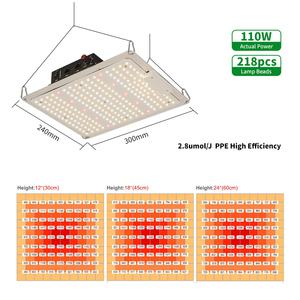 Luz de Cultivo LED comercial UV ir Samsung <span class=keywords><strong>LM</strong></span> 301H 110W 220W 300W 450w quantumboard de espectro completo LED crece la luz - Product Image 4