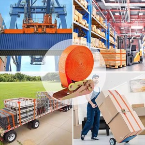 Cinchas De <span class=keywords><strong>Amarre</strong></span> De alta calidad 2 pulgadas 5000kg Heavy Duty Car Truck Cargo <span class=keywords><strong>Amarre</strong></span> Cinturón Trinquete Correas de <span class=keywords><strong>amarre</strong></span> con gancho en J - Product Image 6