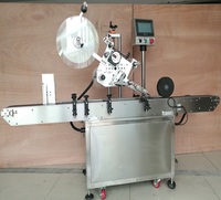 YM210 entièrement automatique boîte à clapet cire fond haut bas côté surface plane autocollant coller étiqueteuse applicateur étiqueteuse