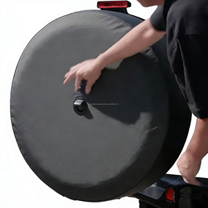 Funda Protectora para Neumáticos de Repuesto de Coche, Personalizada con Logotipo, de PU/PVC, Impermeable, para Vehículos Todoterreno - Product Image 2